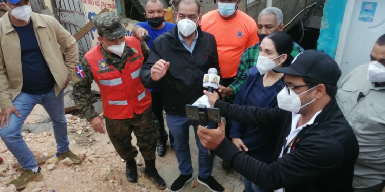 MOPC actuará en caso pared mató dos personas