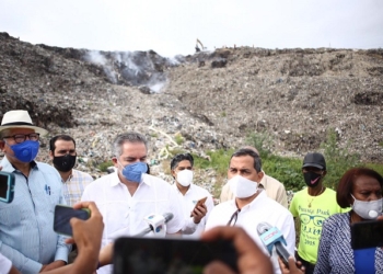 Gobierno interviene vertedero de Haina