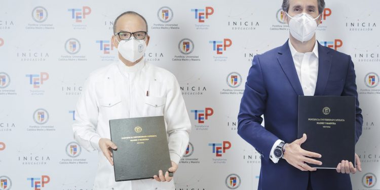 PUCMM e INICIA Educación forman alianza que ofrece carreras técnicas superiores a través del TEP