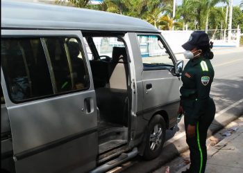 DIGESETT supervisa cumplimiento medidas de distanciamiento físico en el transporte