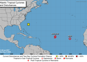 El ambiente atmosférico nutre de fenómenos el entorno del mar Caríbe