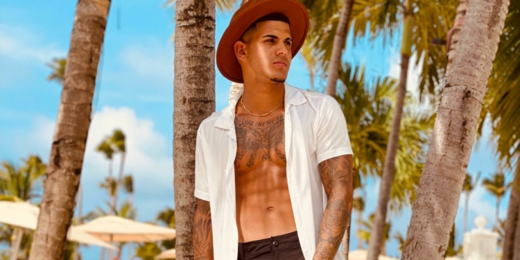 Mega influencer Tik Tok visita Punta Cana, RD