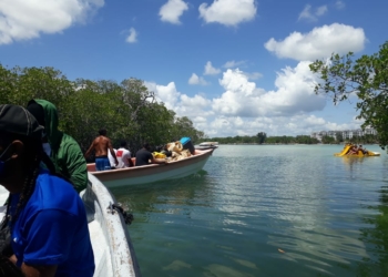 Destino turístico Boca Chica limpia sus playas