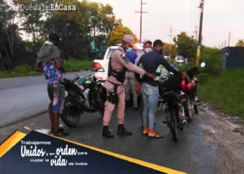 Más de 65 mil personas sometidas a la justicia por violar toque de queda