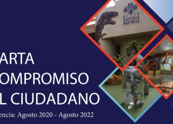 Museo de Historia Natural presenta segunda versión de la Carta Compromiso al Ciudadano