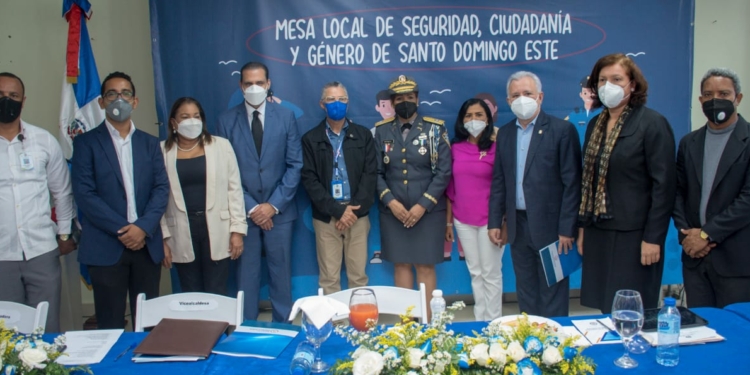 Activan mesa de seguridad ciudadana en Santo Domingo Este