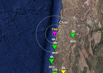 Dos potentes terremotos consecutivos sacuden a Chile