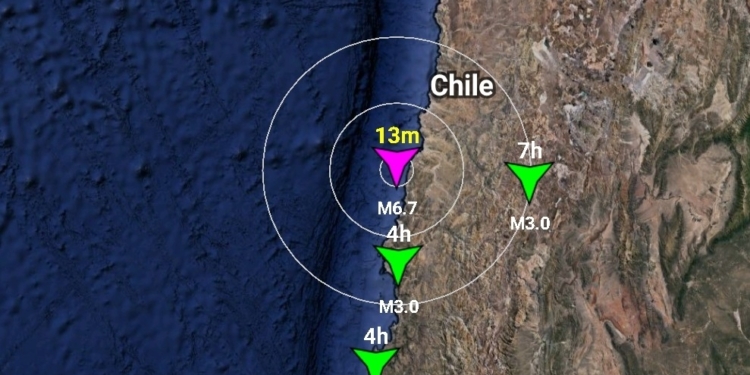 Dos potentes terremotos consecutivos sacuden a Chile