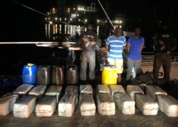 Incautan en San Pedro 444 paquetes de cocaína procedente de Sudamérica