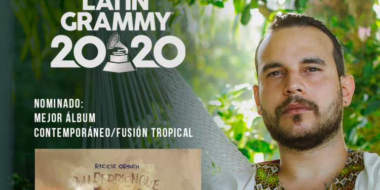 Riccie Oriach nominado a un Latin Grammy