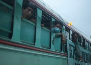 México y Guatemala disuelven caravana de migrantes porque “no es momento de migrar”