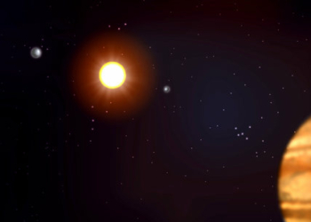 Planetas como la Tierra tienen un hermano mayor que los cuida.