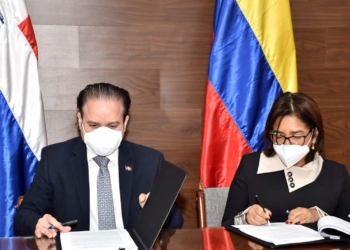 Dominicana y Colombia renuevan cooperación bilateral para el periodo 2020-2022