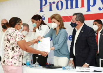 Raquel Peña y Promipyme dan respaldo con préstamos al sector de las Mipymes en Higüey
