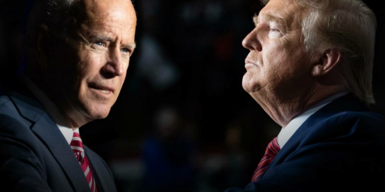 Joe Biden aventaja a Donald Trump
