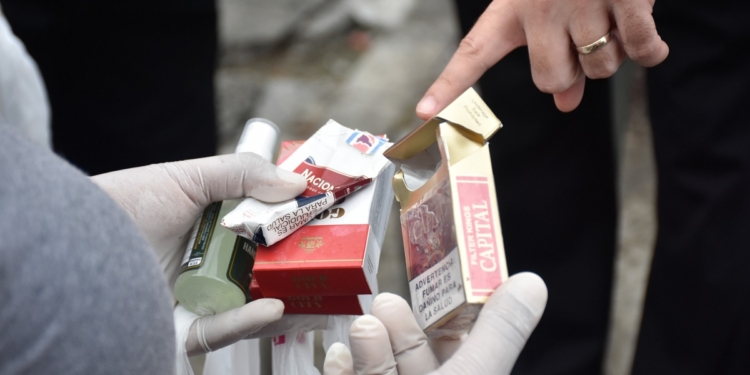 Llevan a cabo estudio para determinar la magnitud del comercio ilícito del tabaco en el país