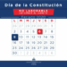 Ministerio informa “Día de la Constitución” se cambia para el lunes 09