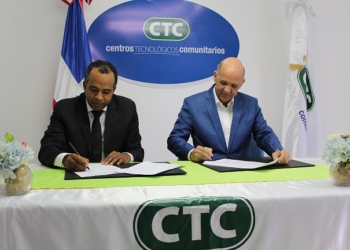 CTC y Junta Distrital de Canca la Reina firman convenio