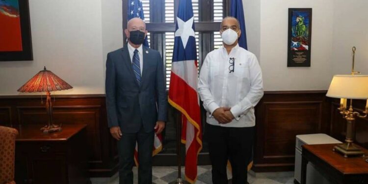 Cónsul RD sostiene reunión con secretario de Estado de Puerto Rico