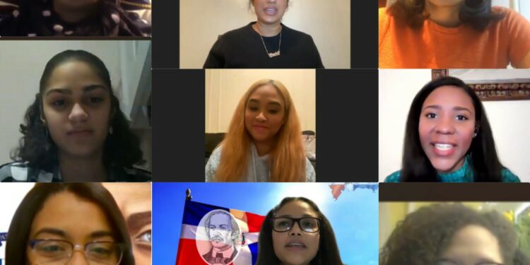 Estudiantes universitarios dominicanos en Estados Unidos rinden homenaje a Duarte