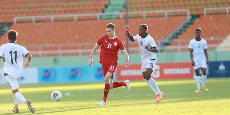 Fútbol dominicano logra histórico empate ante Serbia
