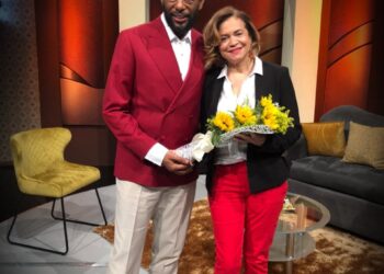 Clara Luz Lozano y Johnnie Mercedes, una pareja teatral en “Fiestas y Personalidades”