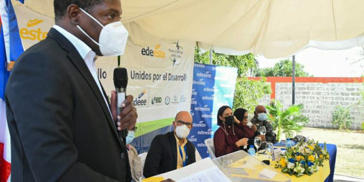 EDE Este informa que rehabilita redes eléctricas en Guerra