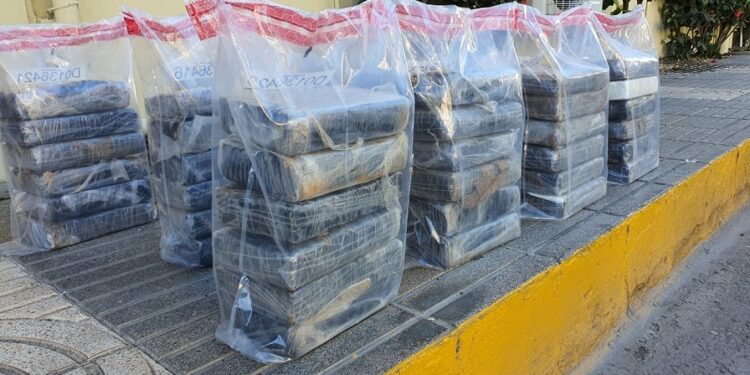 Ocupan 60 paquetes de presunta cocaína en San Pedro de Macorís