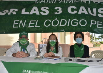 Participación Ciudadana apoya al movimiento por las tres causales