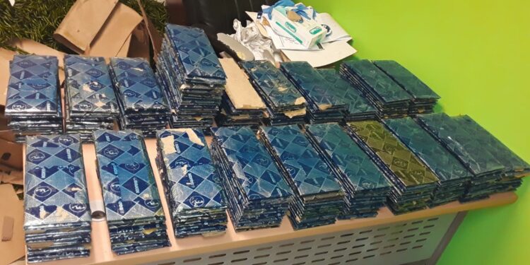 DNCD ocupa en Punta Cana 65 kilos de cocaína iban a ser enviados a Canadá