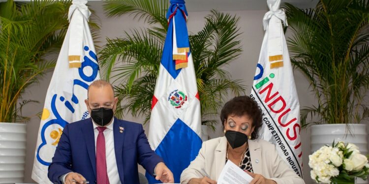 Rodríguez: Convenio entre Proindustria y el INAIPI beneficiará a hijos empleados de zonas francas