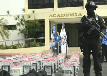 Incautan 257 paquetes presumiblemente cocaína en Puerto Caucedo