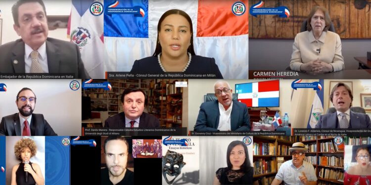 Consulado Dominicano en Milán celebra el Día de la Independencia