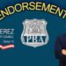 Aspiraciones de dominicano recibe apoyo de dos Asociaciones de policías de New York