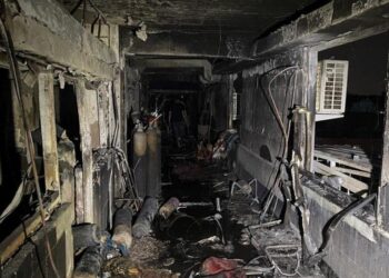 Sube a 82 cifra de muertos por gran incendio en hospital de Bagdad