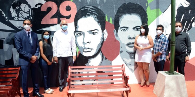 Alcaldía rinde homenaje a Los Panfleteros de Santiago; grupo de adolescentes asesinados en la tiranía