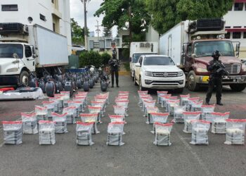 Decomisan 240 paquetes de cocaína a red narcotráfico en Hato Mayor