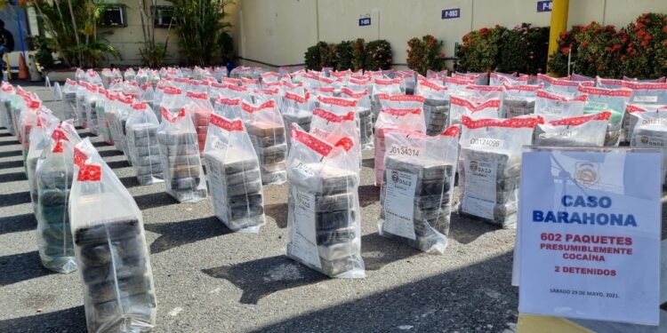 DNCD ocupa 854 paquetes de drogas en Barahona y Puerto Caucedo