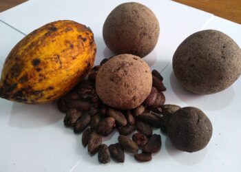 Chocolate en bola, a la vieja usanza.