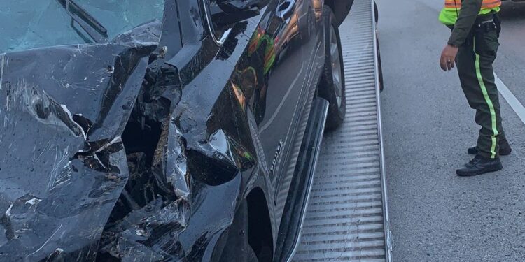 Director DGII sufre accidente cuando se desplazaba hacia el Este