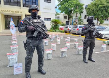 DNCD ocupa 456 paquetes presumiblemente de cocaína en Samaná