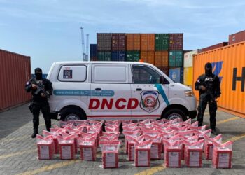 Continúan incautando presunta cocaína en Puerto Caucedo, esta vez 299 paquetes