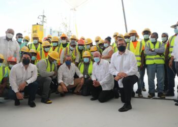 Presidente Abinader inaugura rehabilitado  Puerto de Barahona