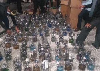 Confiscan 119 hookahs en negocios del Ensanche Ozama