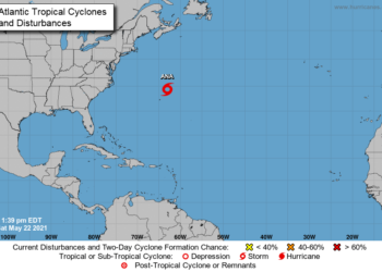 Tormenta y zona de baja presión se mueven en el entorno del Caribe