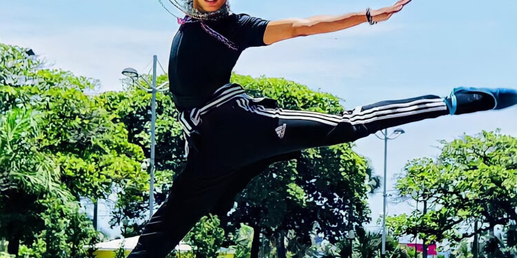 Roky Mendoza un bailarín dominicano que brilla sobre hielo en Oslo