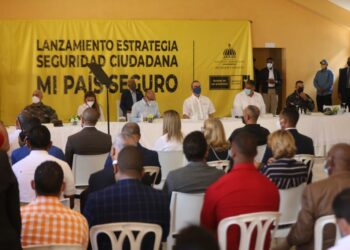 En Cristo Rey comenzó “Mi país seguro” con acto encabezado por Abinader