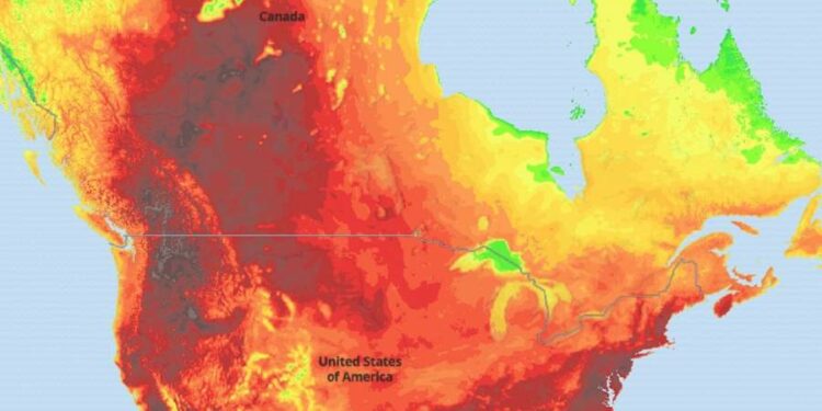 Mueren más de 230 personas en medio de ola de calor en Canadá