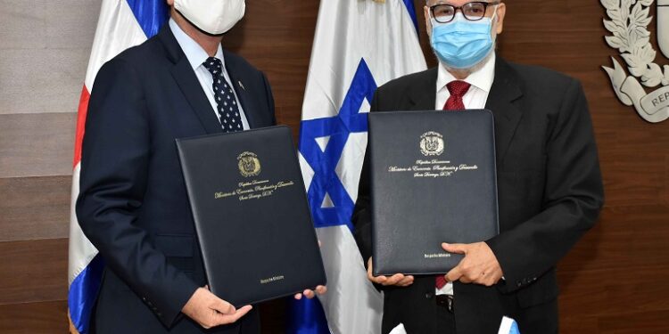 RD e Israel firman acuerdo de cooperación para la tecnología y la agricultura