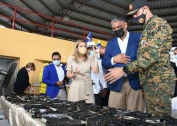 Interior y Policía ha recuperado 163 armas de diferentes calibre en Cristo Rey